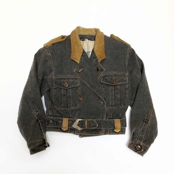 VINTAGE BB DAKOTA JEANS JACKET - Picture 2 of 11